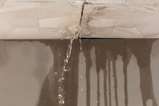Professional Burst Pipe Cleanup technician working in Elizabethtown, NC